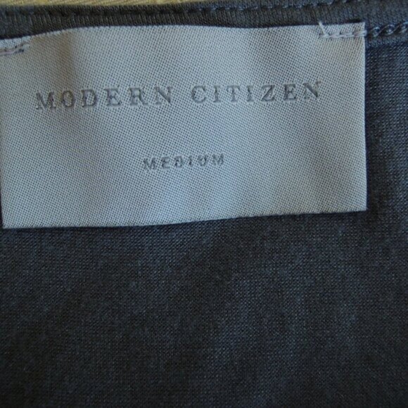 Modern Citizen Slate Gray Kelis Tie Waist Maxi Dress M - Picture 10 of 12